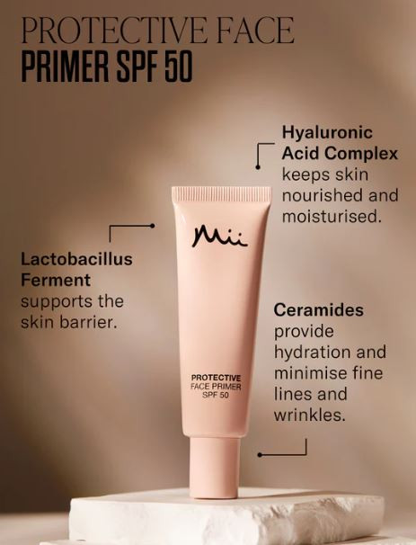 Protective face primer SPF 50 Mii cosmetics