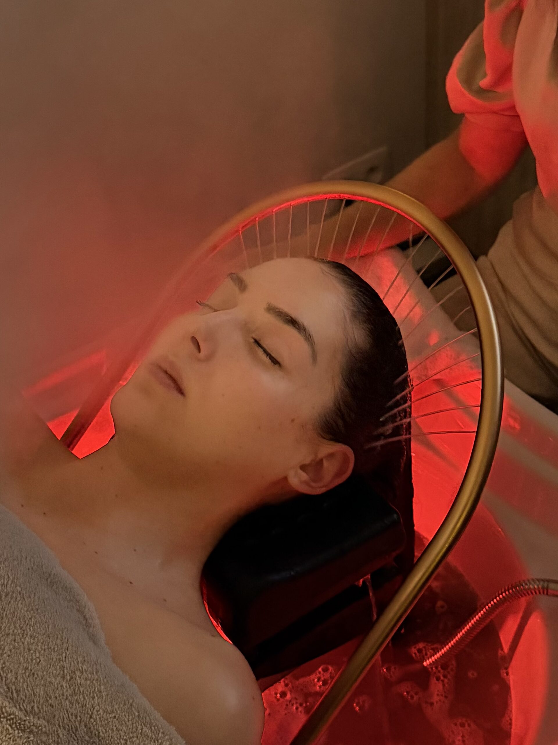 Japanse facial head spa