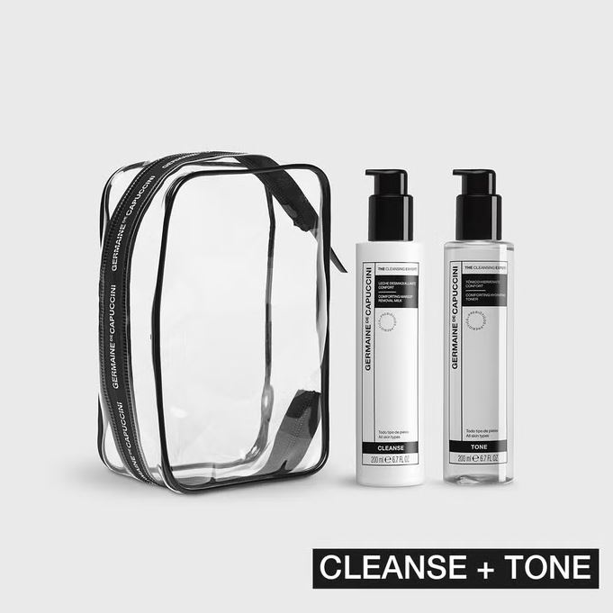 TCE Comfort Routine: Cleansing Milk + Hydrating Toner