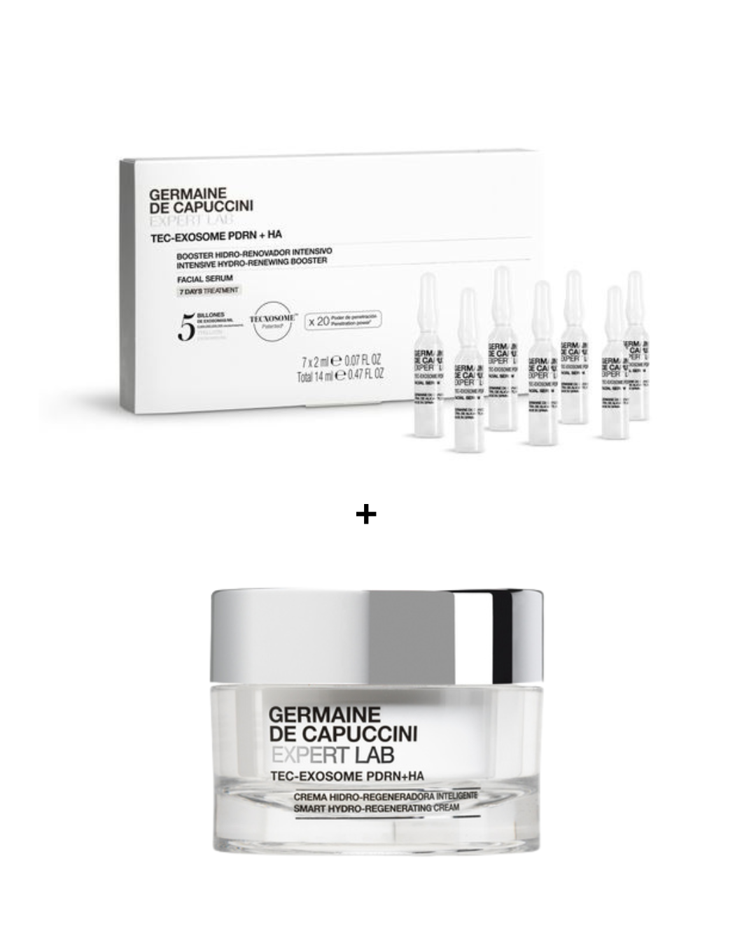 Expert Lab DUO 7 days cure + cream tec-exosomen + PDRN + HA