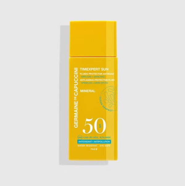 Germaine de Capuccinitimexpert sun mineral fluid SPF50 anti-aging protective zonnebrand 50ml
