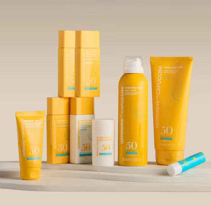 Germaine de Capuccinitimexpert sun mineral fluid SPF50 anti-aging protective zonnebrand 50ml