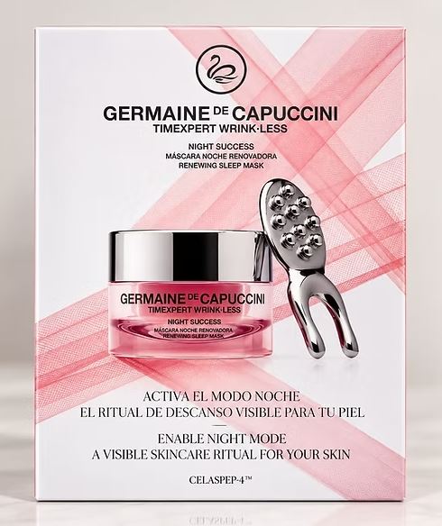 Germaine de Capuccini Timexpert Wrink-Less Night Success Mask 30ml met massagetool