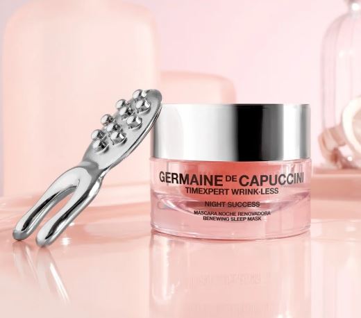 Germaine de Capuccini Timexpert Wrink-Less Night Success Mask 30ml met massagetool